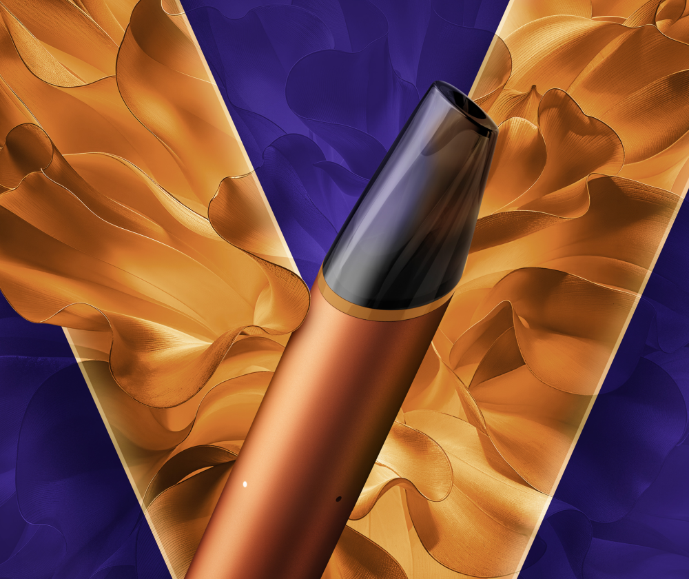 IQOS VEEV NOW ULTRA Gold Tobacco Disposable Electronic Cigarette